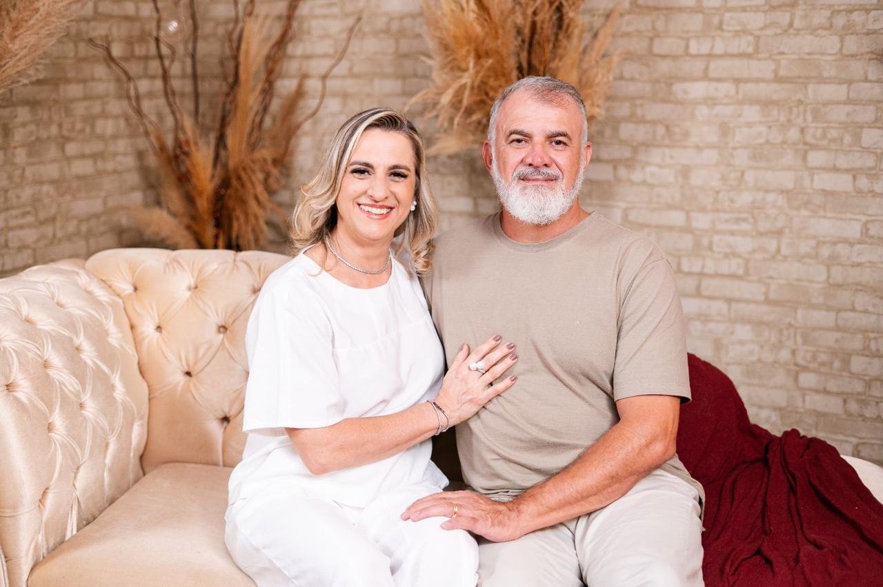Pastor Tilica e Cássia, sua esposa
